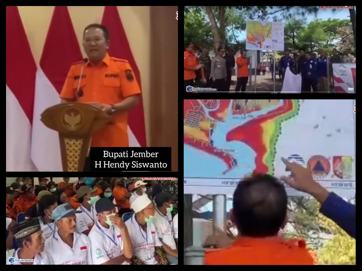 Sekolah Lapang Gempa Bumi Dibuka di Kabupaten Jember